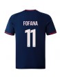 Olympique Lyonnais Malick Fofana #11 Vieraspaita 2025-26 Lyhythihainen Olympique Lyonnais Malick Fofana #11 Vieraspaita 2025-26 Lyhythihainen
